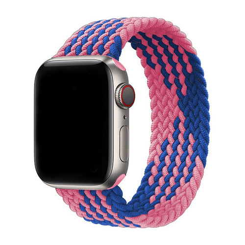 Aureva Active Braided Solo Loop Band for Apple Watch – Stretch Nylon, Multiple Colors & Sizes