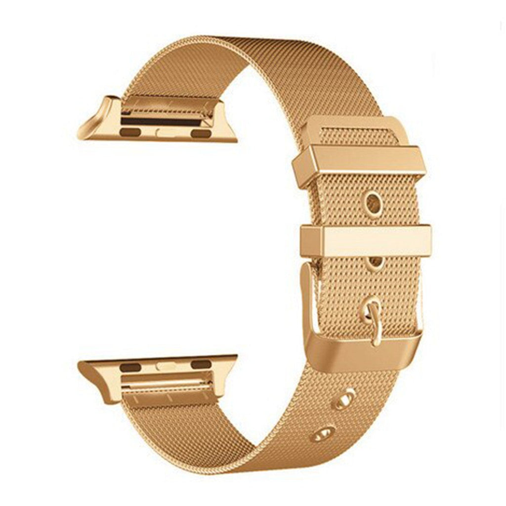 Elarisse Nato Milanese Apple Watch Band – Sporty Mesh Stainless Steel