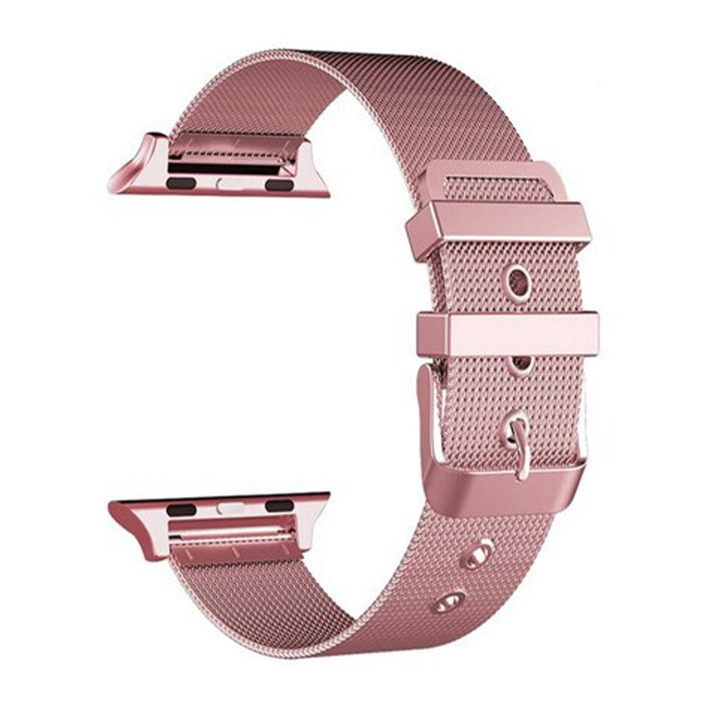 Elarisse Nato Milanese Apple Watch Band – Sporty Mesh Stainless Steel