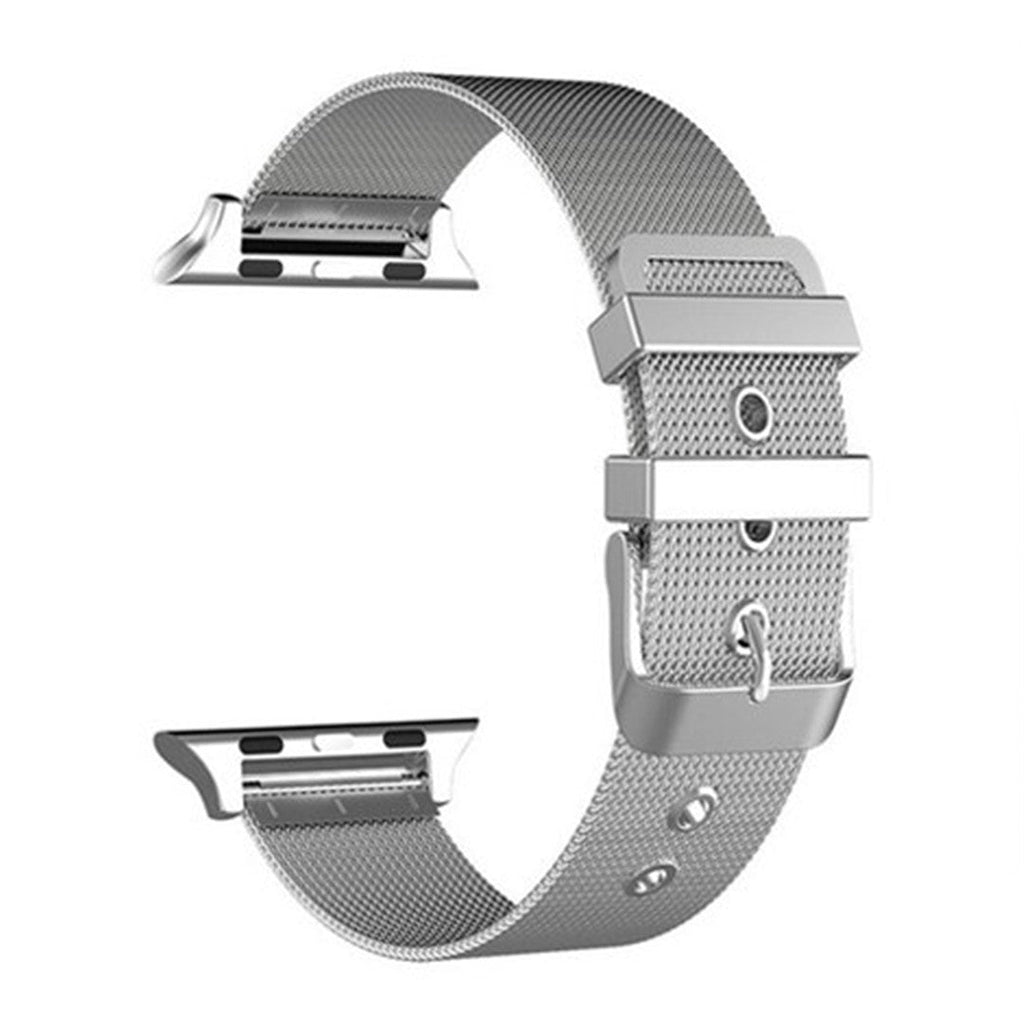 Elarisse Nato Milanese Apple Watch Band – Sporty Mesh Stainless Steel