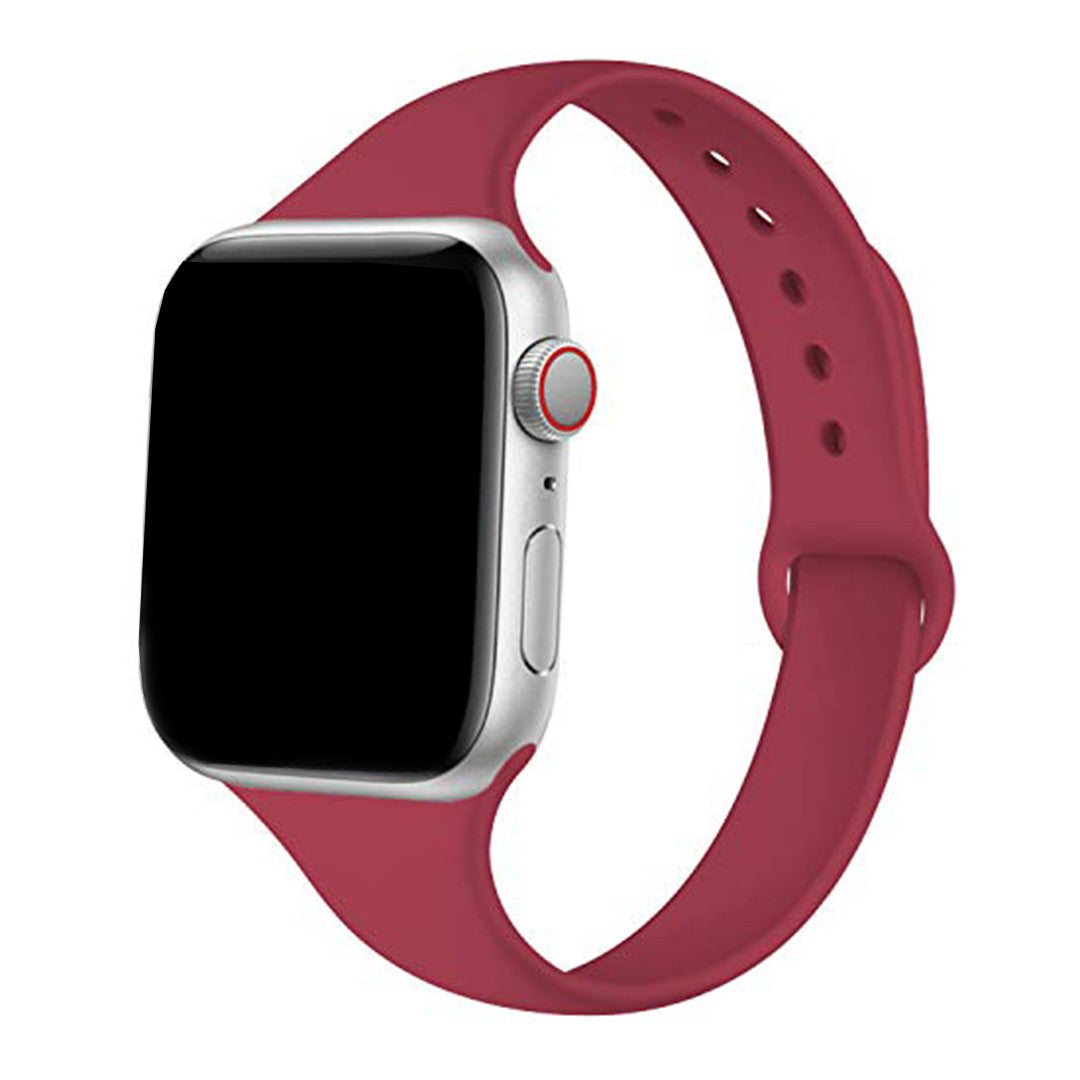 Elyssan Slim Silicone Apple Watch Strap – Sleek Waterproof Comfort