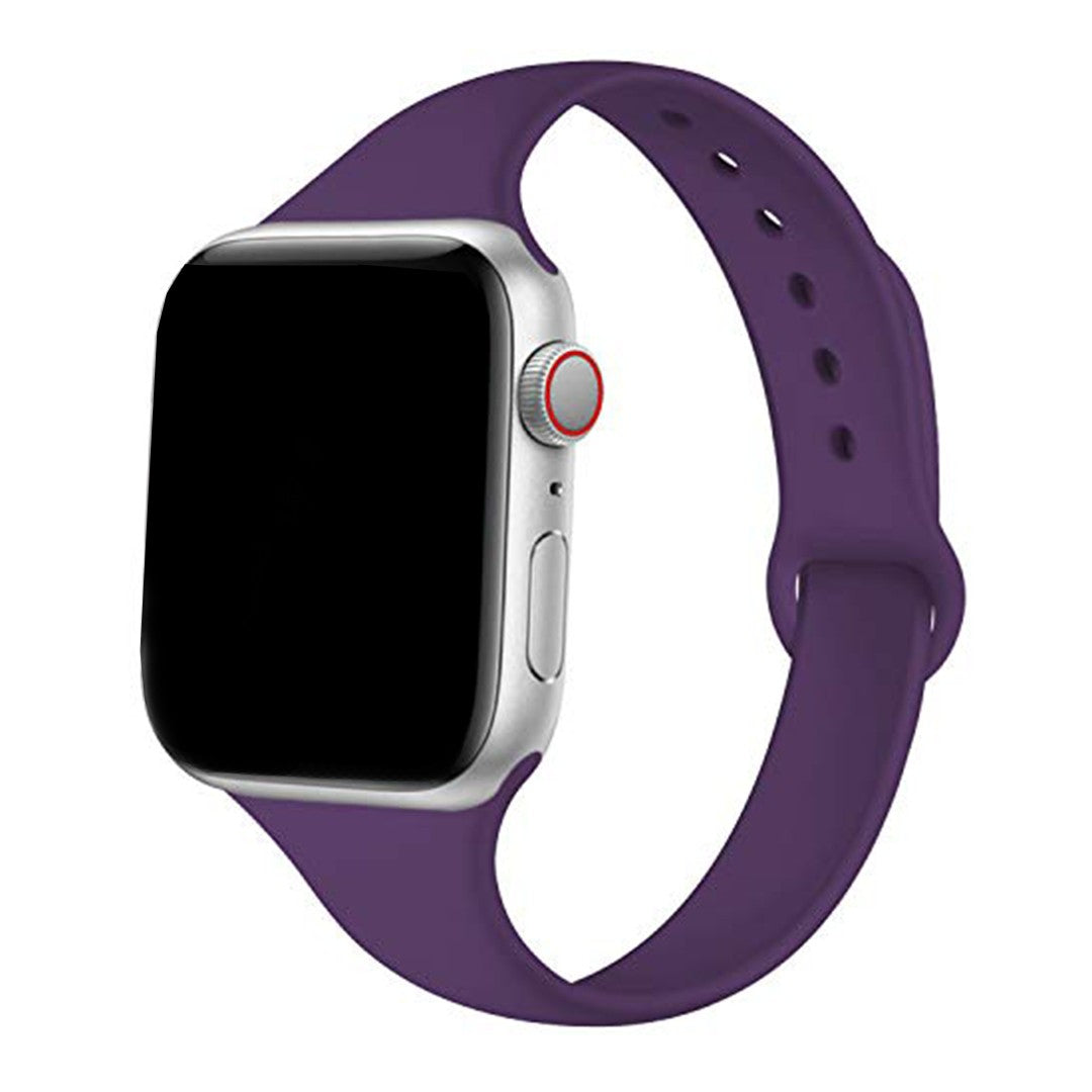 Elyssan Slim Silicone Apple Watch Strap – Sleek Waterproof Comfort