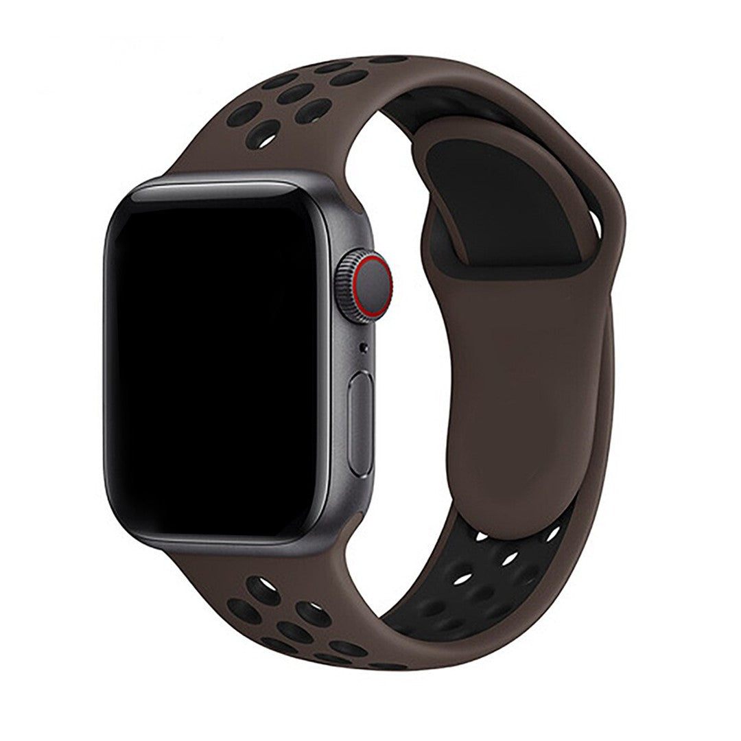Veloura Sport Silicone Apple Watch Band – Breathable Performance Design