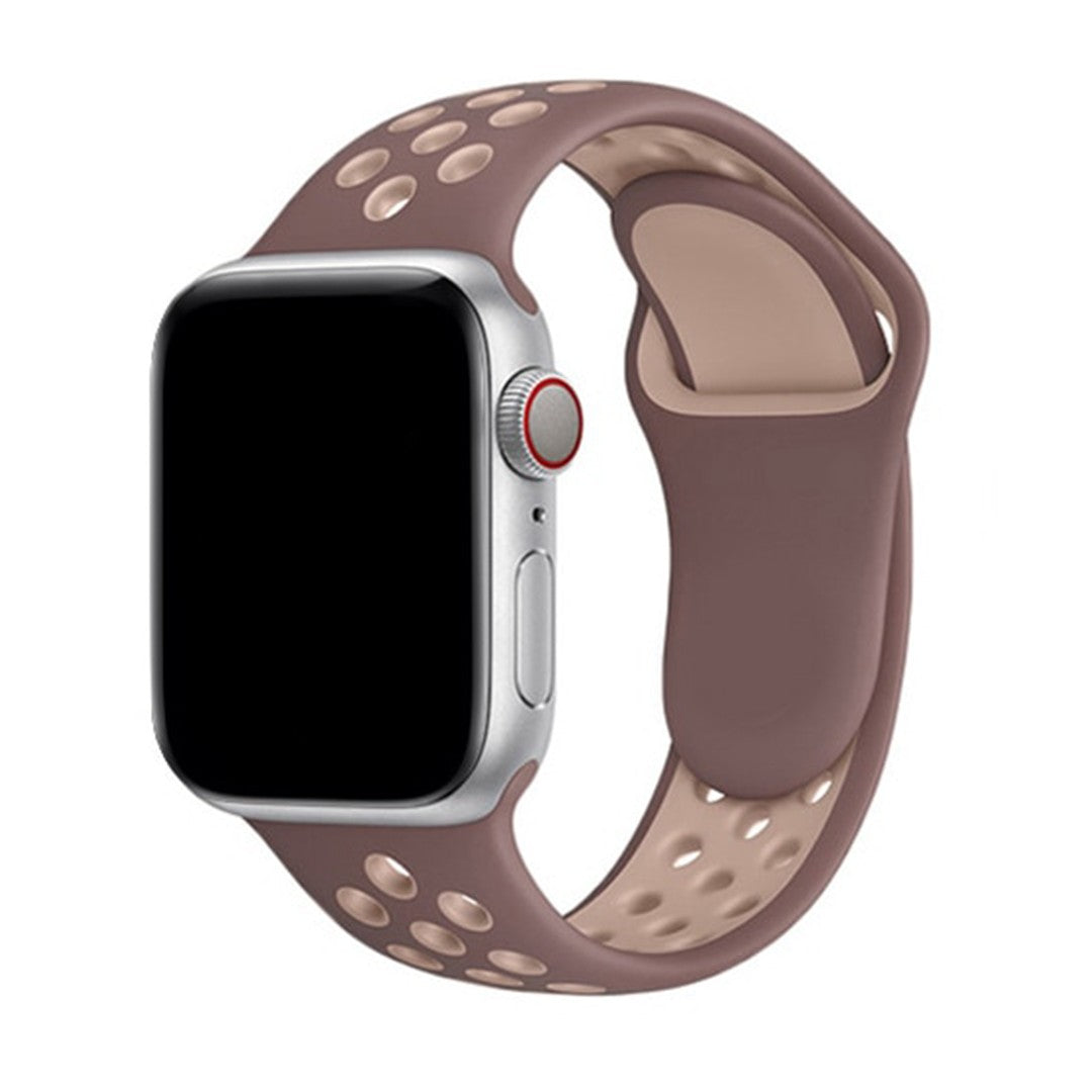Veloura Sport Silicone Apple Watch Band – Breathable Performance Design