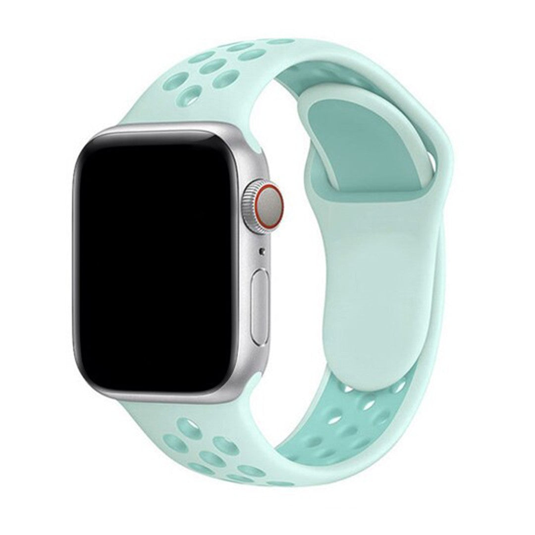 Veloura Sport Silicone Apple Watch Band – Breathable Performance Design
