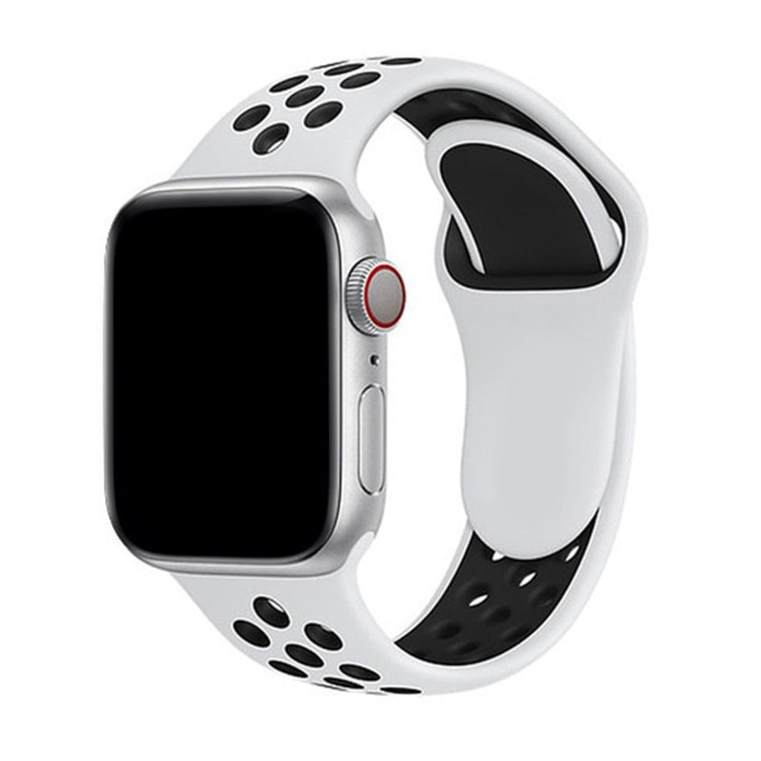 Veloura Sport Silicone Apple Watch Band – Breathable Performance Design