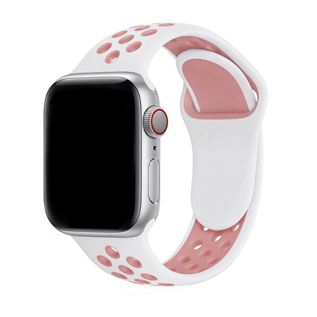 Veloura Sport Silicone Apple Watch Band – Breathable Performance Design