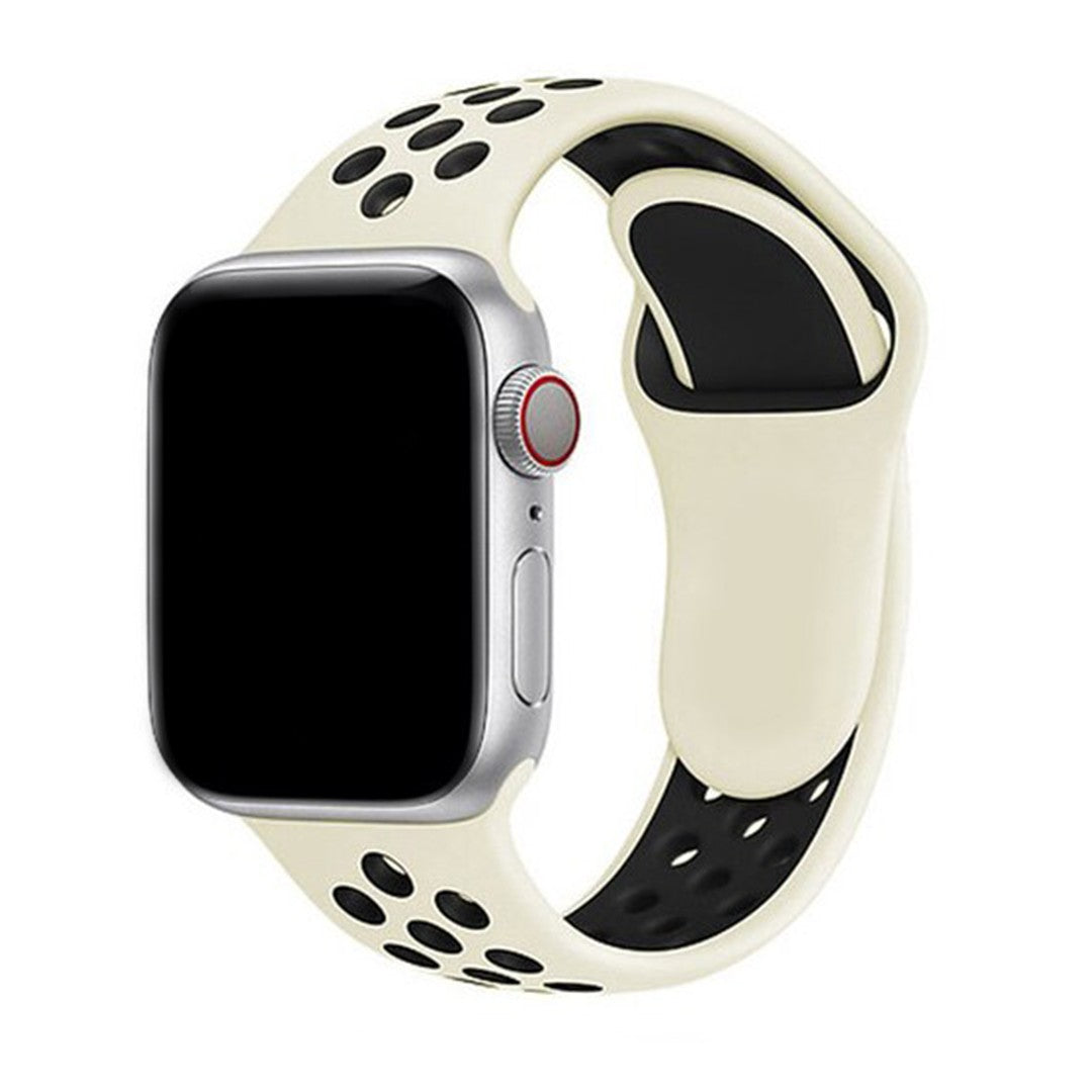 Veloura Sport Silicone Apple Watch Band – Breathable Performance Design