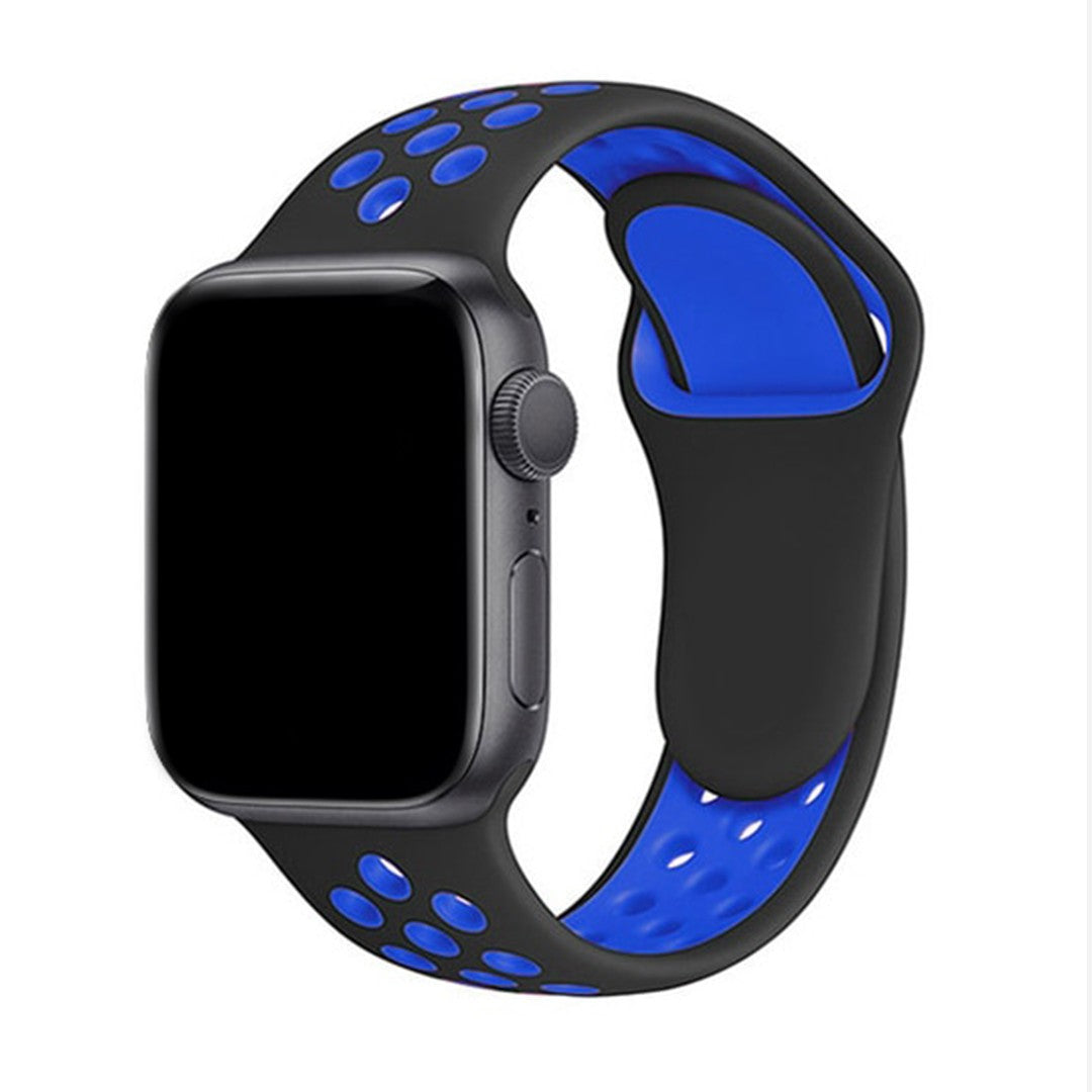 Veloura Sport Silicone Apple Watch Band – Breathable Performance Design