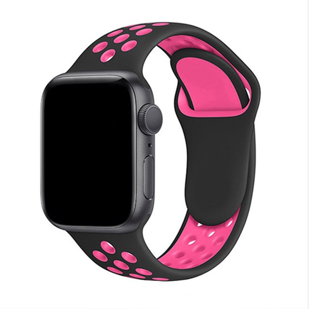 Veloura Sport Silicone Apple Watch Band – Breathable Performance Design