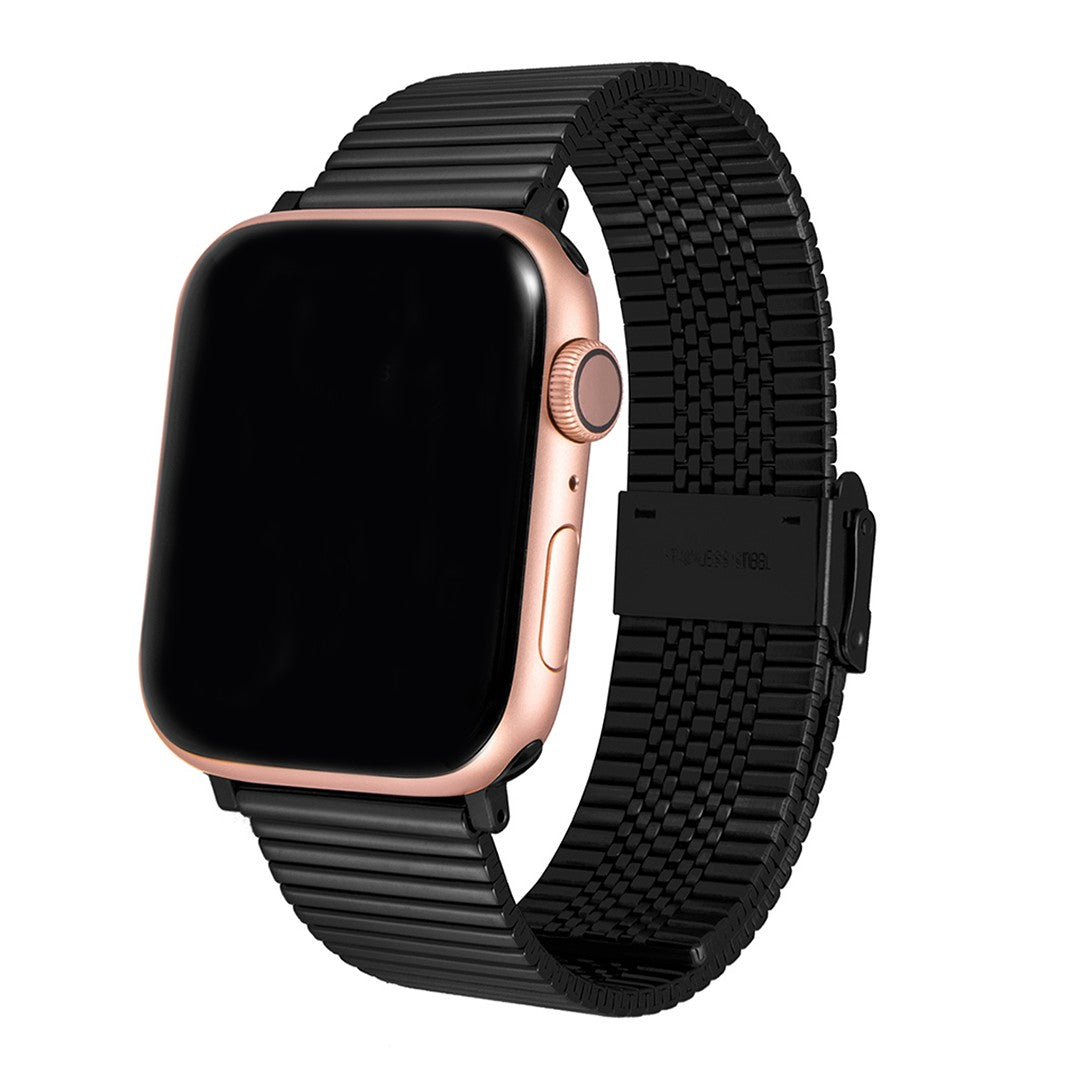 Vionara Linear Link Apple Watch Strap – Sleek Stainless Steel Design