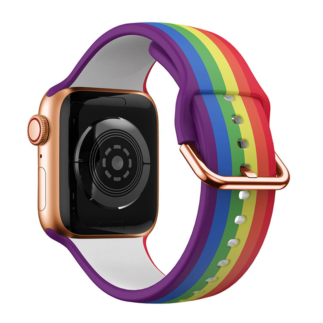 Virelia Printed Silicone Apple Watch Strap – Stylish Patterned Silicone